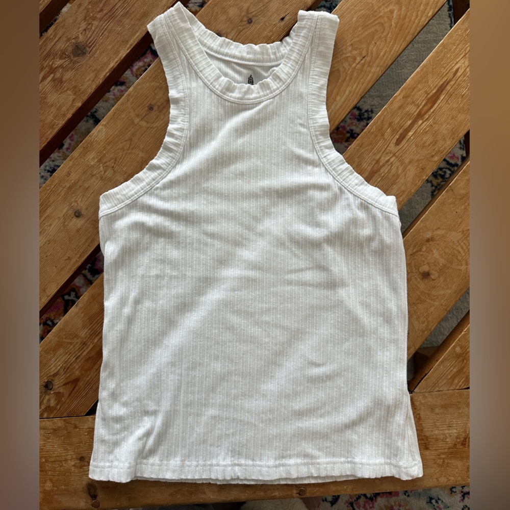 FP Movement Free People White Tank Top